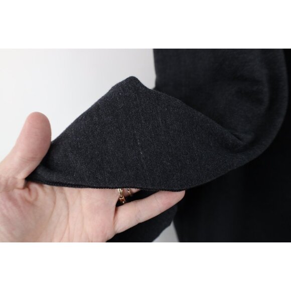 Lululemon Mens XL Reversible Long Sleeve Crewneck Sweatshirt Geometric Blue Gray - Picture 13 of 16